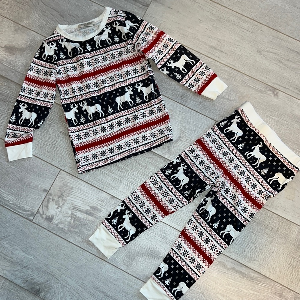 Pink Lily Christmas pajama set, 2T